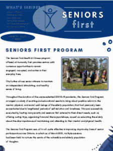 Senior First Program